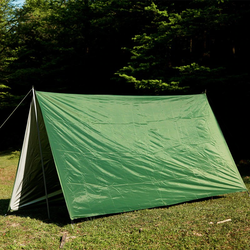 Cheap Goat Tents 1Sets Outdoor Cloth Sunshade Tent Equipments Waterproof Sun Protection Beach Awning Canopy Moisture proof Mat Tents 